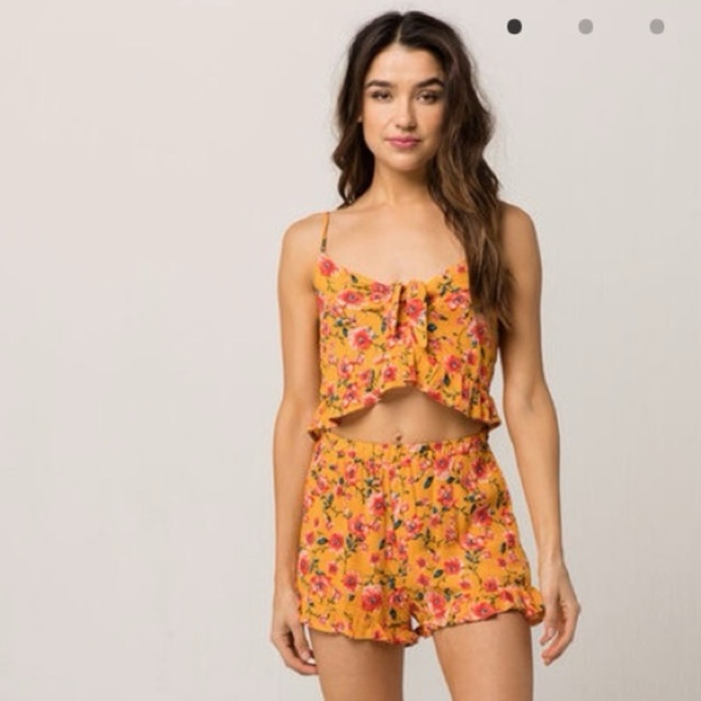 adorable floral matching set